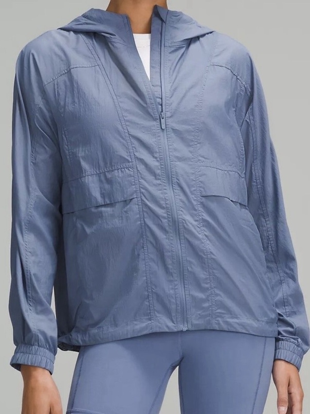 lululemon | Oasis Blue Hood-Lite Classic-Fit Jacket
